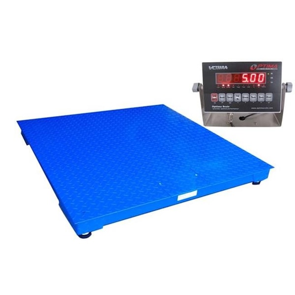 Optima Scales Optima Scales OP-916-2x2-5 NTEP Heavy Duty Pallet Scale - 2 x 2 ft.; 5000 x 1 lb. OP-916-2x2-5 - main